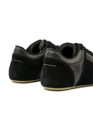 Black Anatomic Sneakers MM6 MAISON MARGIELA | SH3WS0012P6435T8013